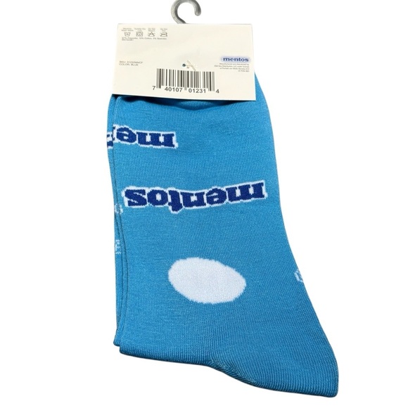 3/$20 Mentos Crazy Food Themed Socks for Cozy Funny Gift for Snack Lovers Unisex - Picture 2 of 6